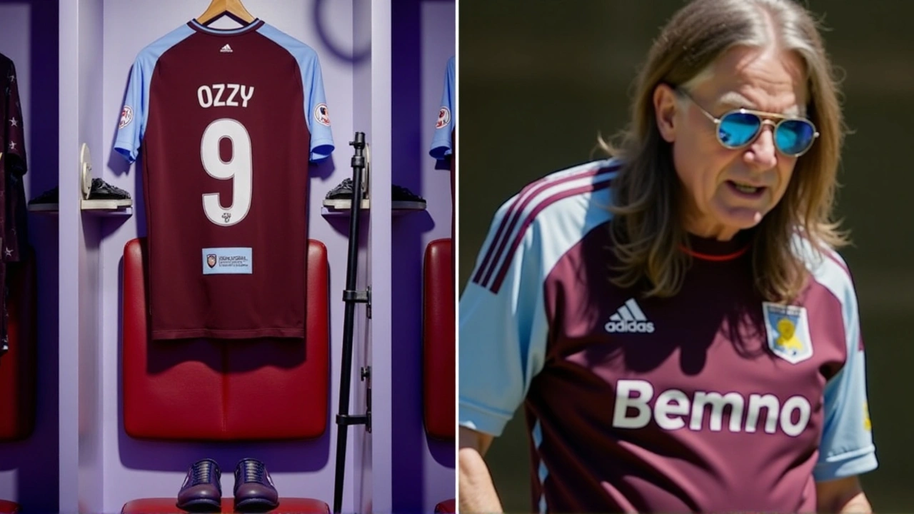 Aston Villa e Adidas Apresentam Parceria Exclusiva com Black Sabbath e Ozzy Osbourne