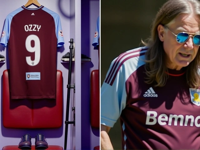 Aston Villa e Adidas Apresentam Parceria Exclusiva com Black Sabbath e Ozzy Osbourne