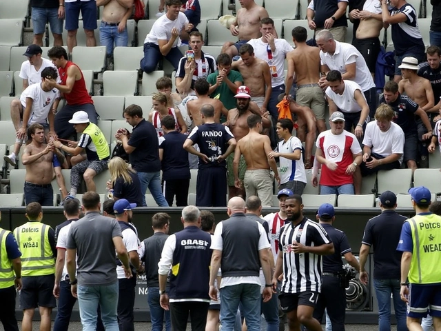 Fotógrafo sofre severos ferimentos por bomba durante final da Copa do Brasil em Belo Horizonte