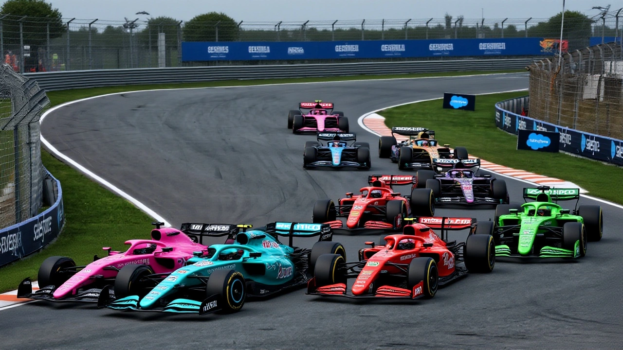 Norris lidera FP2 no GP da Holanda enquanto quatro incidentes sacodem Zandvoort